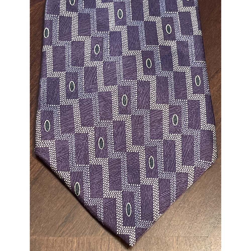 Today’s Man Purple 100% Silk Men’s Neck Tie